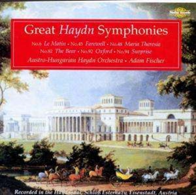 Levně Great Haydn Symphonies (Austro-hung Haydn Orch, Fischer) (CD / Album)