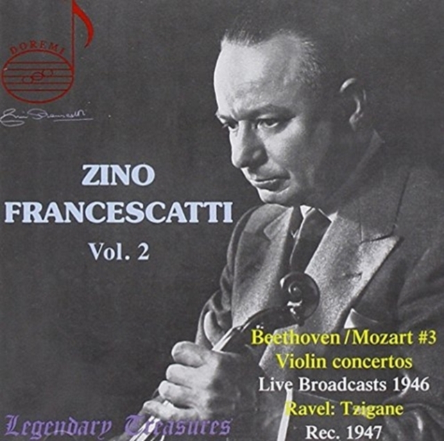 Legendary Treasures Vol. 2 (Francescatti) (CD / Album)