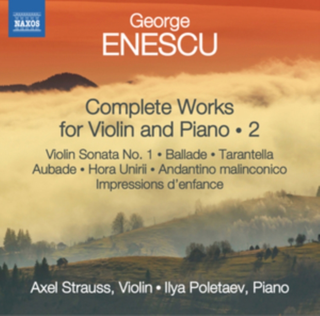 Levně George Enescu: Complete Works for Violin and Piano (CD / Album)