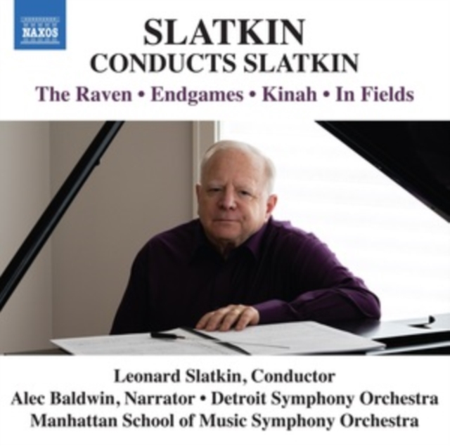 Levně Slatkin Conducts Slatkin: The Raven/Endgames/Kinah/In Fields (CD / Album)