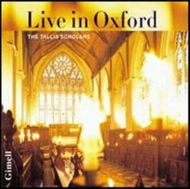 Levně Live in Oxford (The Tallis Scholars, Peter Phillips) (CD / Album)