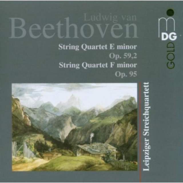 Levně String Quartets in E Minor, Op. 59 (Leipzig String Quartet) (CD / Album)