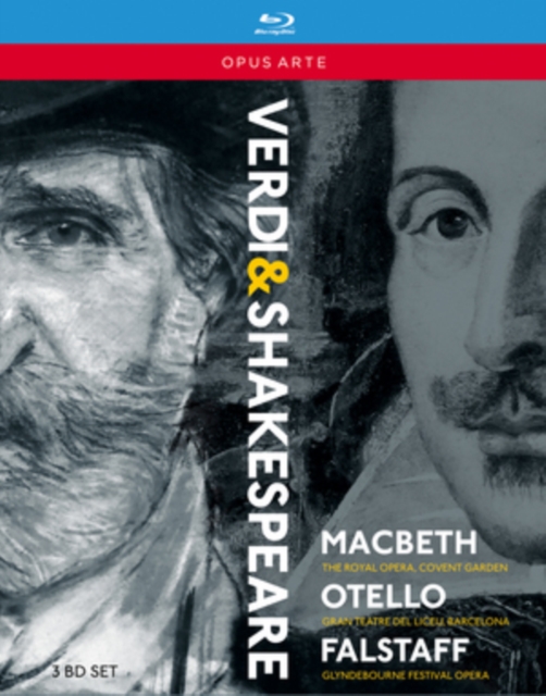 Verdi & Shakespeare: Macbeth/Otello/Falstaff (Richard Jones;Willy Decker;Phyllida Lloyd;) (Blu-ray / Box Set)