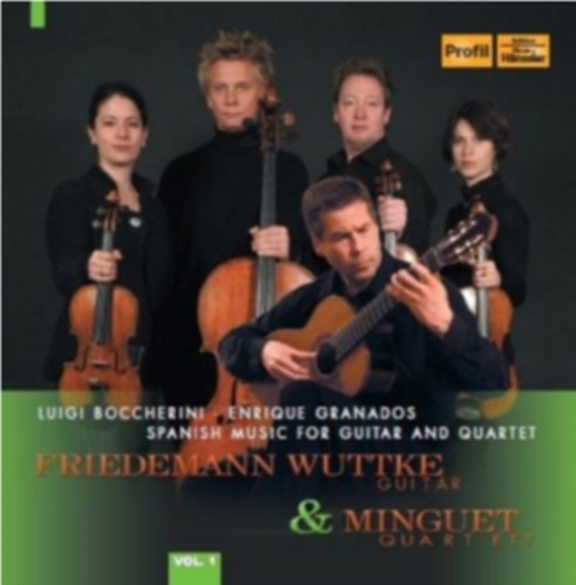 Boccherini/Granados: Spanish Music for Guitar and Quartet (CD / Album)