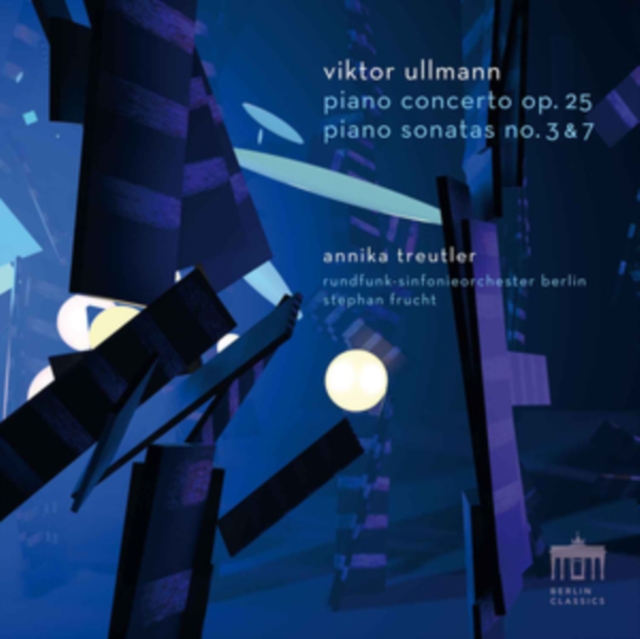 Levně Viktor Ullmann: Piano Concerto, Op. 25/Piano Sonatas No. 3 & 7 (CD / Album with Blu-ray Audio)