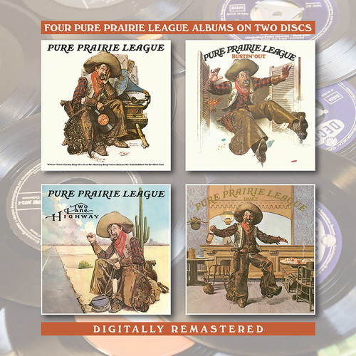 Levně Four Pure Prairie League Albums On Two Discs (Pure Prairie League) (CD / Album)
