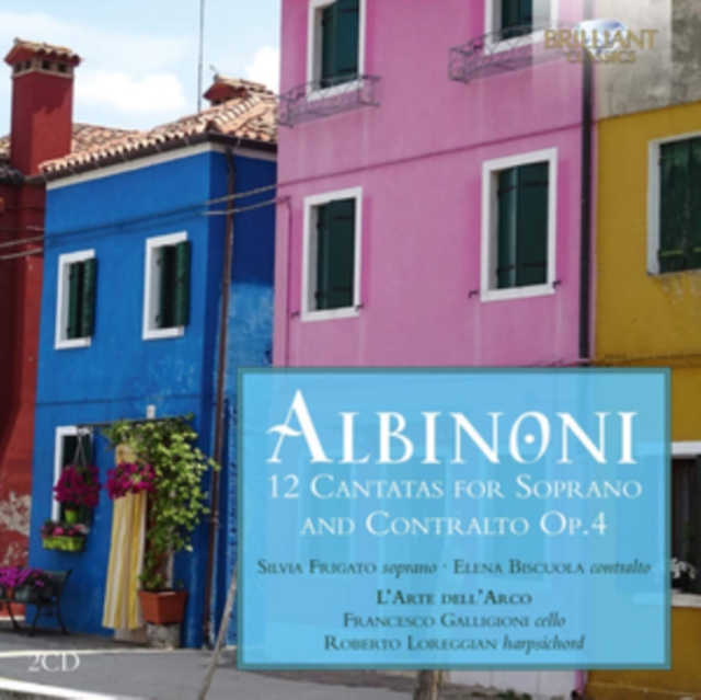 Levně Albinoni: 12 Cantatas for Soprano and Contralto, Op. 4 (CD / Album)