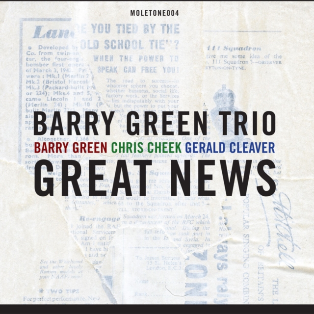Great News (Barry Green Trio) (CD / Album)