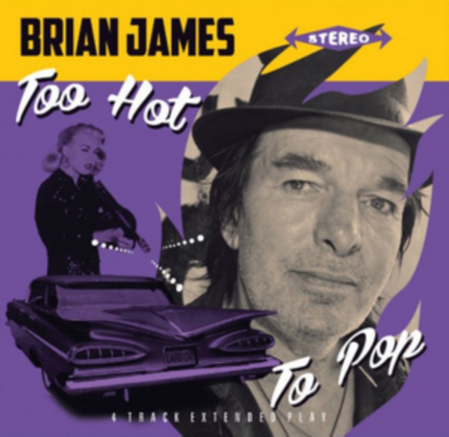 Levně Too Hot to Pop (Brian James) (Vinyl / 7" EP)