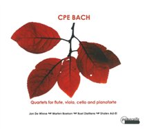 Levně C.P.E. Bach: Quartets for Flute, Viola, Cello and Pianoforte (CD / Album)