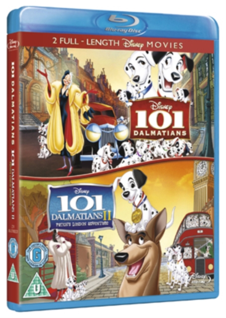 Levně 101 Dalmatians/101 Dalmatians 2 - Patch's London Adventure (Jim Kammerud;Brian Smith;Clyde Geronimi;Hamilton Luske;Wolfgang Reitherman;) (Blu-ray)